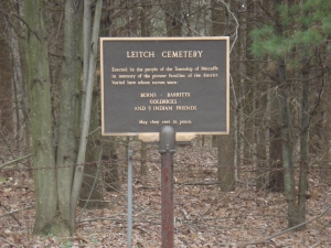 Leitch Cemetery Plaque leitch2